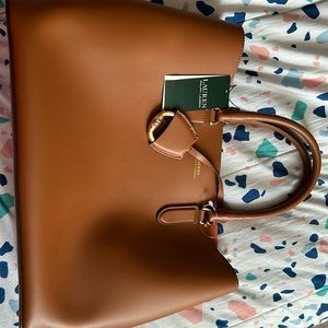 Ralph Lauren Tote Bag in Tan